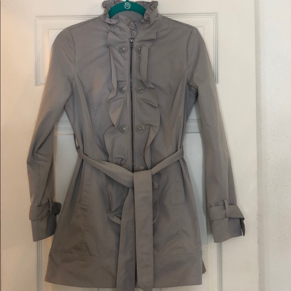 Ruffle neck grey Candies jacket